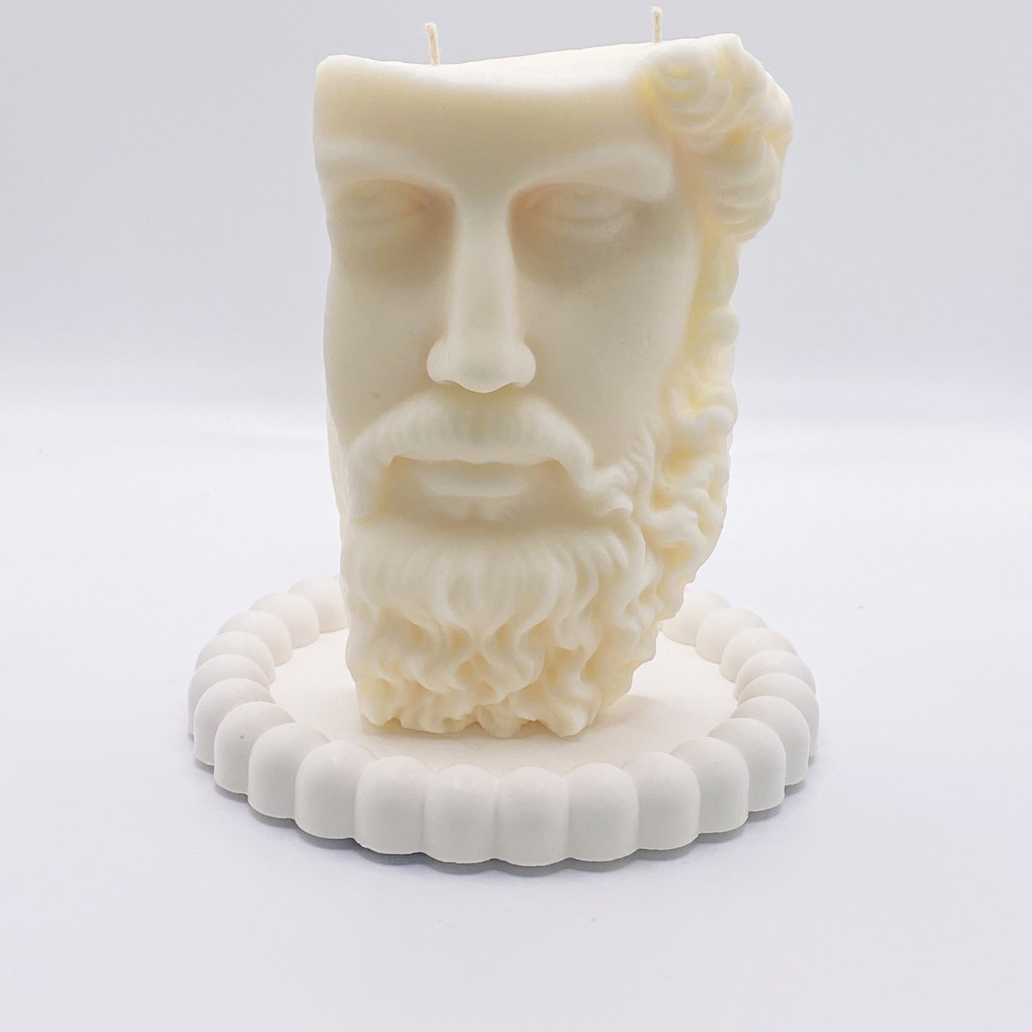 Zeus Head Candle