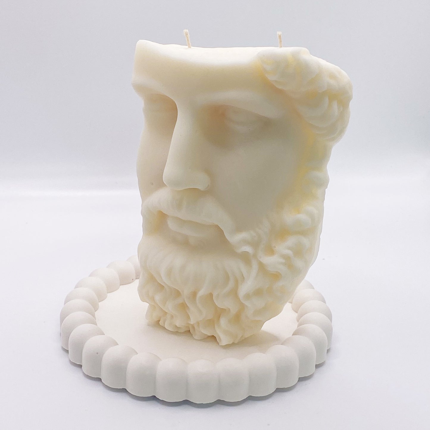 Zeus Head Candle